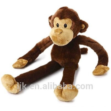 Design personalizado longos braços e pernas macaco brinquedo de pelúcia